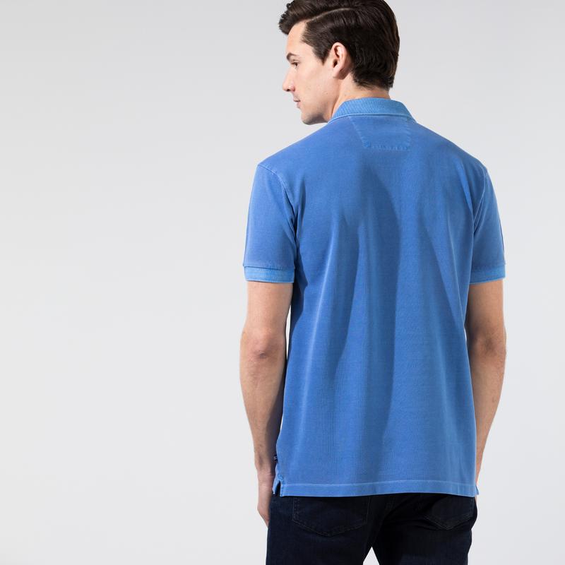 NAUTICA ERKEK MAVİ CLASSIC FIT KISA KOLLU POLO